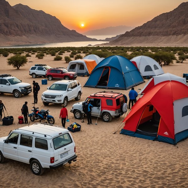 Comment organiser un camping pour une expédition de plongée en mer Rouge?