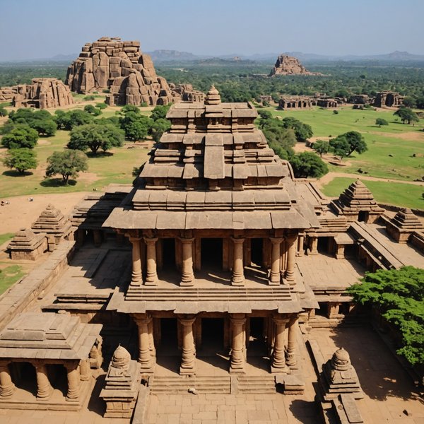 Comment organiser une visite des temples anciens de Hampi, Inde?