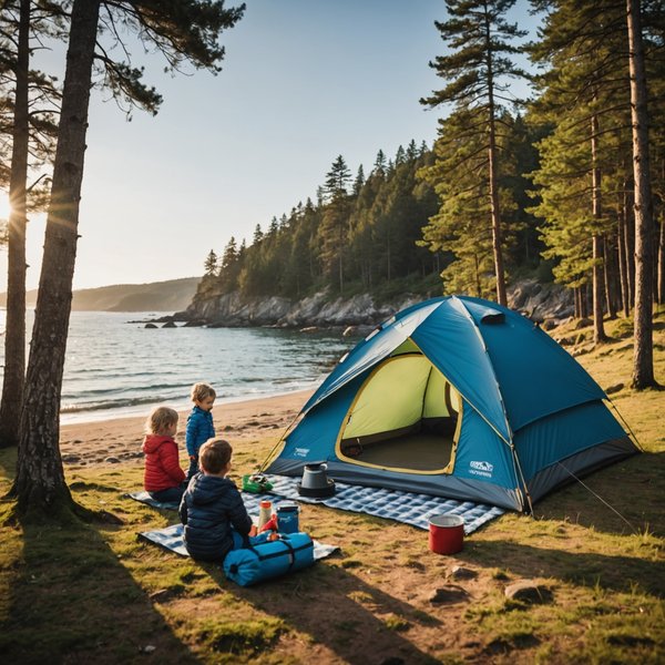 Quelles sont les meilleures techniques pour camper en bord de mer avec des enfants en bas âge?