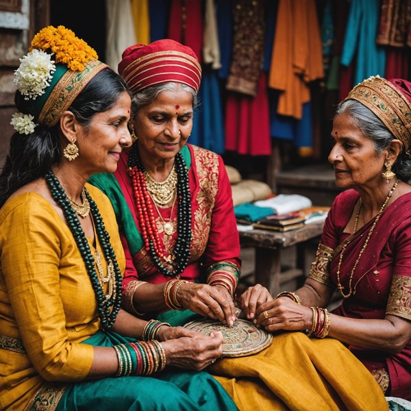 Peut-on trouver une croisière qui offre des ateliers de confection de vêtements traditionnels en Inde?