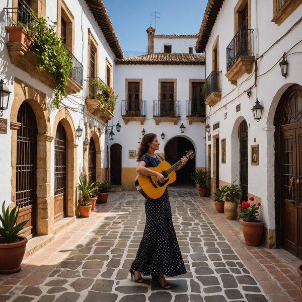 Quels sont les critères pour choisir une location de vacances en Andalousie avec des cours de flamenco et des visites de bodegas?